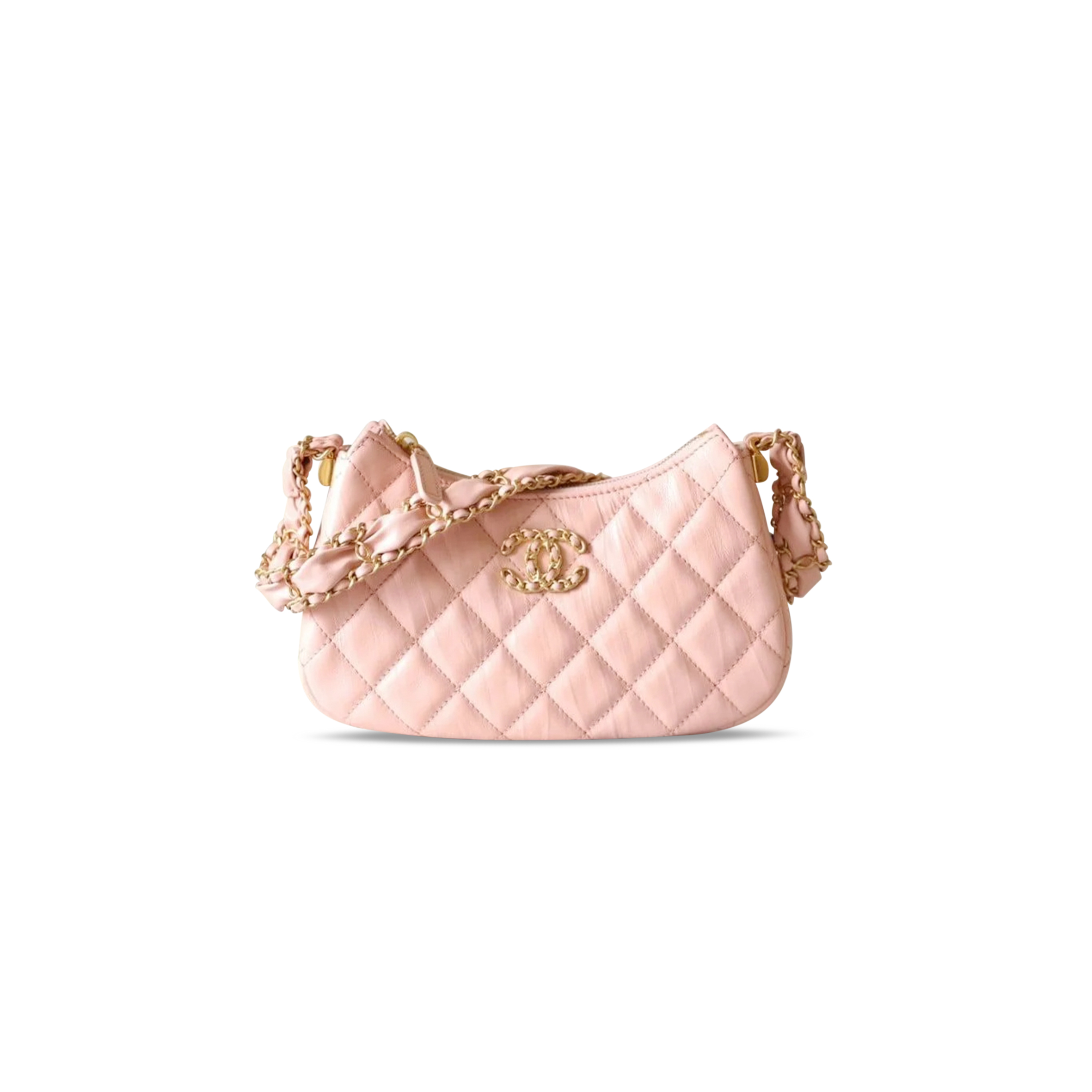 Ch*el 23k hobo bag 524410 (20*13*5cm)